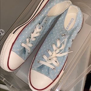 Convencerse low top. Light blue